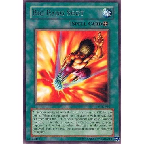 Yugioh ! Big Bang Shot - Vo - Mfc-086 - Carte Rare
