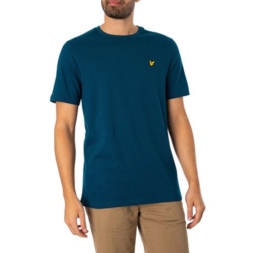 Lyle & Scott T-Shirt Simple, Bleu