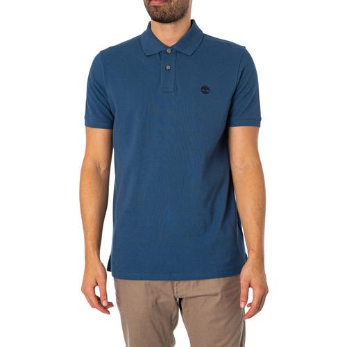 Timberland Polo En Piqué, Bleu