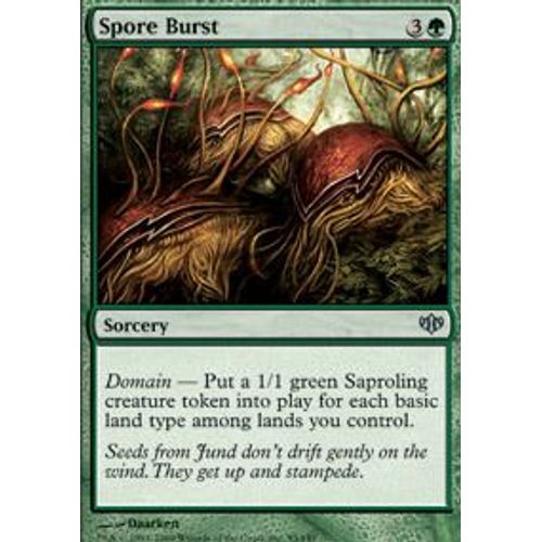 Explosion De Spore  - Magic Mtg - Conflux 93 - U