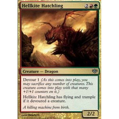 Progéniture Escouflenfer  - Magic Mtg - Conflux 111 - U