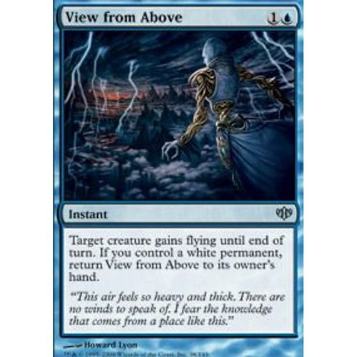 Vue Depuis Le Ciel  - Magic Mtg - Conflux 38 - U