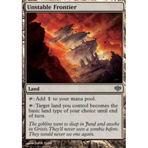 Frontière Instable  - Magic Mtg - Conflux 145 - U