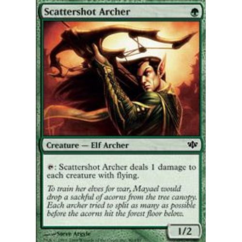 Archer Tireur À La Volée  - Magic Mtg - Conflux 90 - C