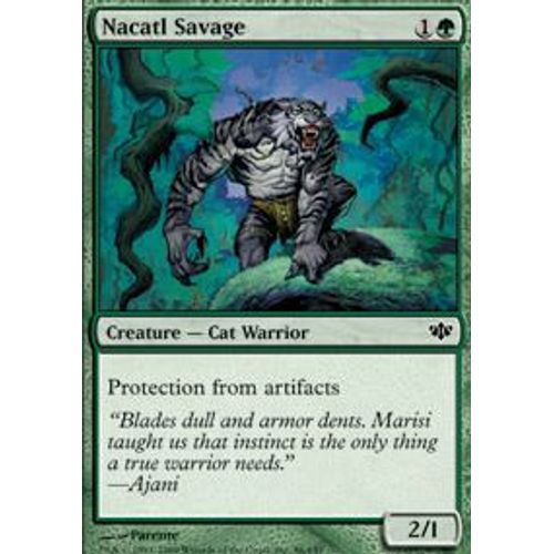 Nacatl Farouche  - Magic Mtg - Conflux 86 - C