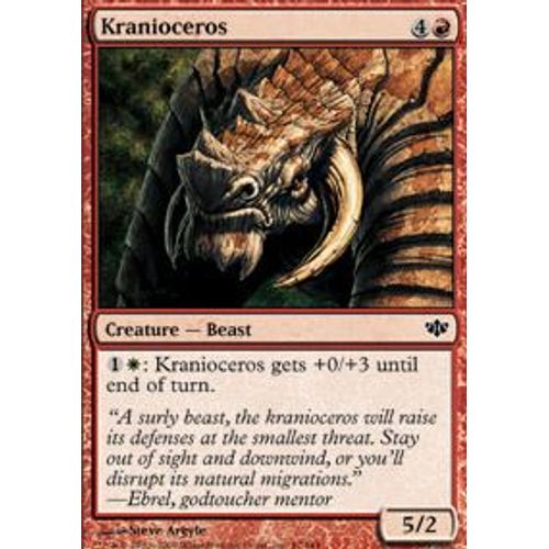 Kraniocéros  - Magic Mtg - Conflux 67 - C