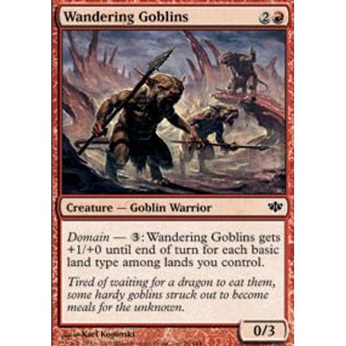 Gobelins Vagabonds  - Magic Mtg - Conflux 76 - C