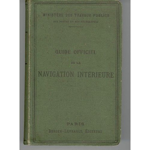 Guide Officiel De La Navigation Interieure