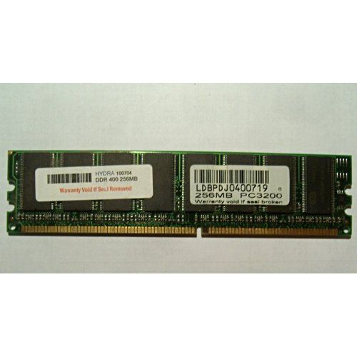 Mémoire - 256 Mo - DIMM 184 broches - DDR SDRAM - PC 3200 (400 Mhz)