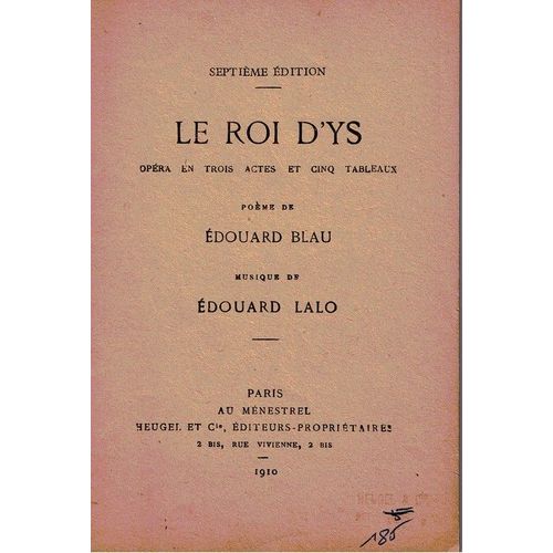 Le Roi D'ys
