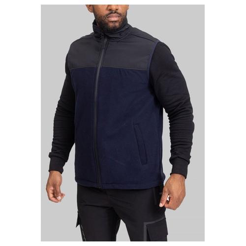 Blouson Gilet Sans Manches Marine Homme