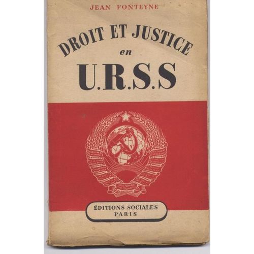 Droit Et Justice En U.R.S.S