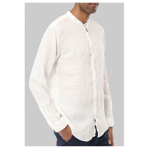 Chemise Lin Blanc Homme