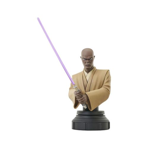 Star Wars The Clone Wars - Buste 1/7 Mace Windu 15 Cm