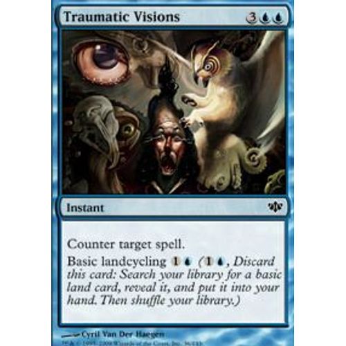 Visions Traumatisantes  - Magic Mtg - Conflux 36 - C