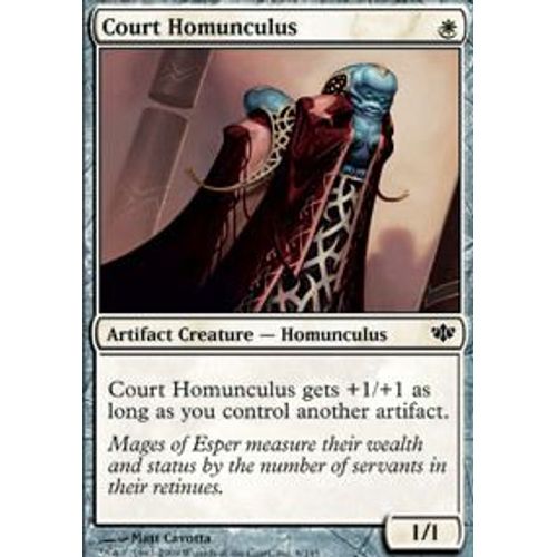 Homoncule De La Cour  - Magic Mtg - Conflux 6 - C