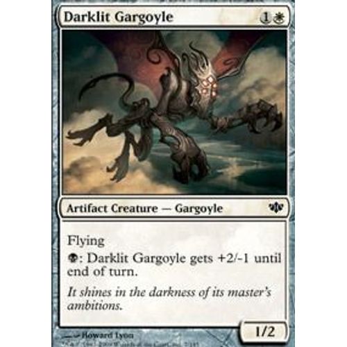 Gargouille D'obscurité Rutilante  - Magic Mtg - Conflux 7 - C