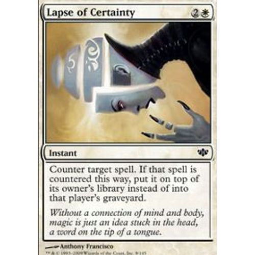 Absence De Certitude  - Magic Mtg - Conflux 9 - C