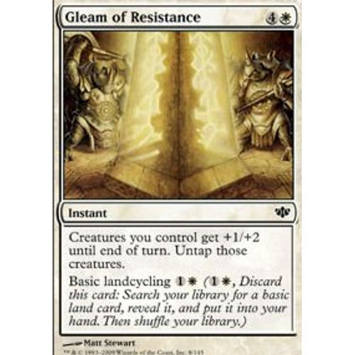 Scintillation De Résistance  - Magic Mtg - Conflux 8 - C