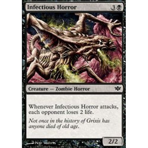 Horreur Infectieuse  - Magic Mtg - Conflux 47 - C