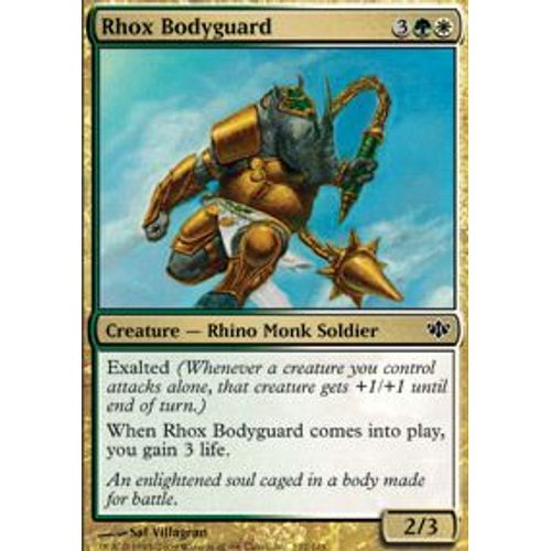 Garde Du Corps Rhox  - Magic Mtg - Conflux 122 - C