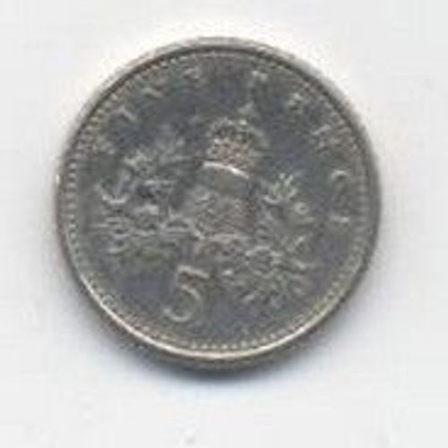Grande-Bretagne - 5 Pence - 1990