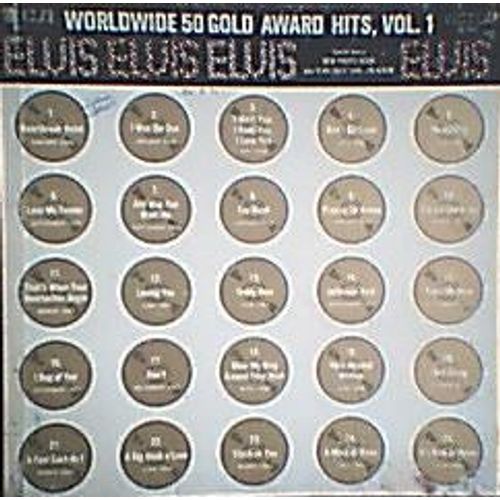 Worldwide 50 Gold Award Hits  Vol 1  ( Coffret  4 Lp )