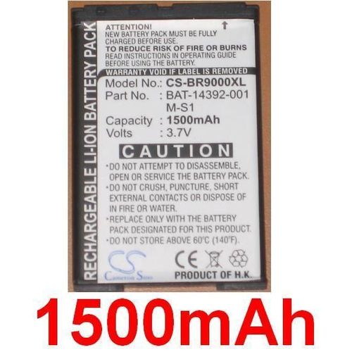 Batterie Pour Blackberry Bold 9000, 9030, 9900, Niagara, Pluto, P/N: M-S1, Bat-14392-001, Acc14392-001, **1500mah**