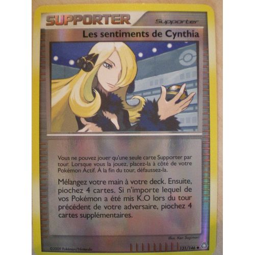 Supporter Les Sentiments De Cynthia Holo  Eveil Des Legendes