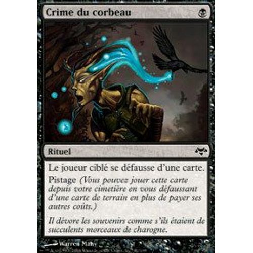Crime Du Corbeau  - Magic Mtg - Coucheciel 41 - C