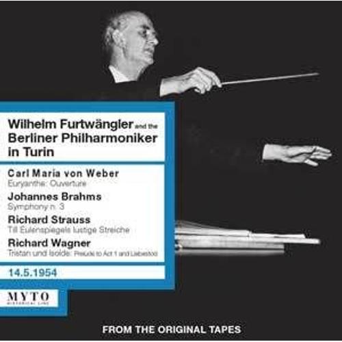Wilhelm Furtwangler, Direction : Wilhelm Furtwangler Et Le Berliner Philharmoniker A Turin