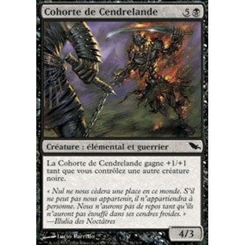 Cohorte De Cendrelande  - Magic Mtg - Sombrelande 56 - C