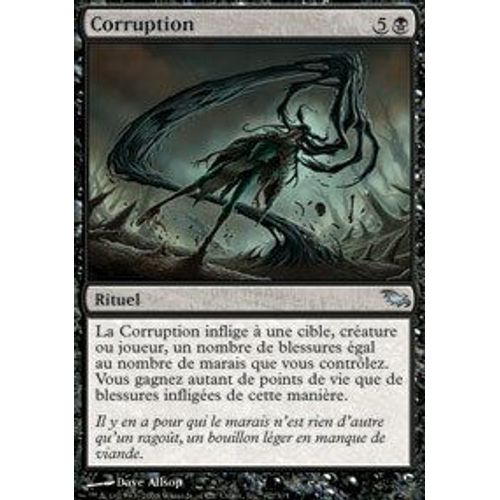 Corruption  - Magic Mtg - Sombrelande 62 - U
