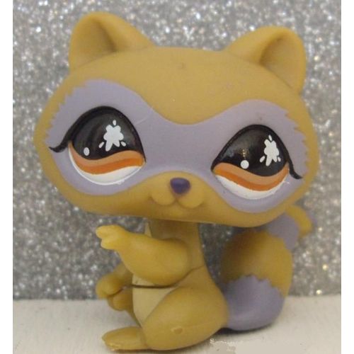Petshop Le Raton Laveur Beige Mauve / Pet Shop #652