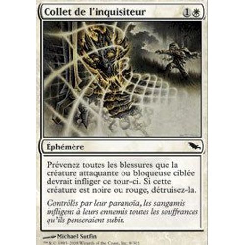 Collet De L'inquisiteur  - Magic Mtg - Sombrelande 8 - C