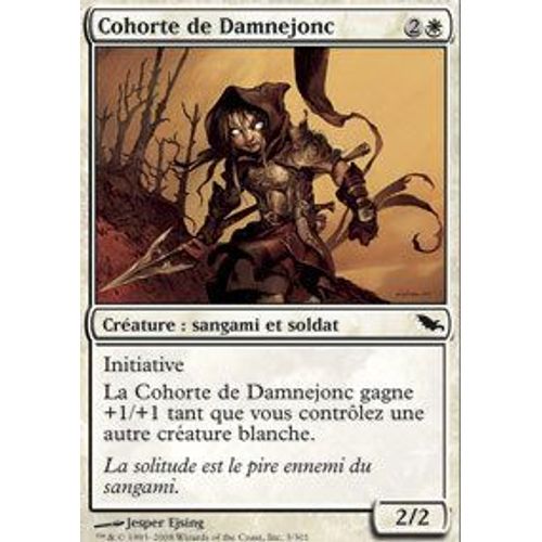 Cohorte De Damnejonc  - Magic Mtg - Sombrelande 3 - C