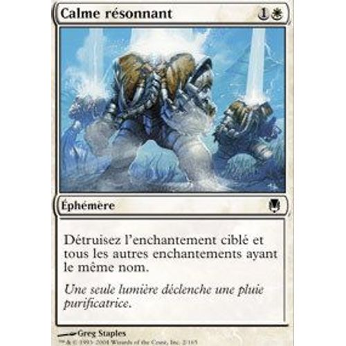 Calme Résonnant  - Magic Mtg - Sombracier 2 - C