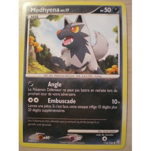 Medhyena Niv17 Pv50 Eveil Des Legendes