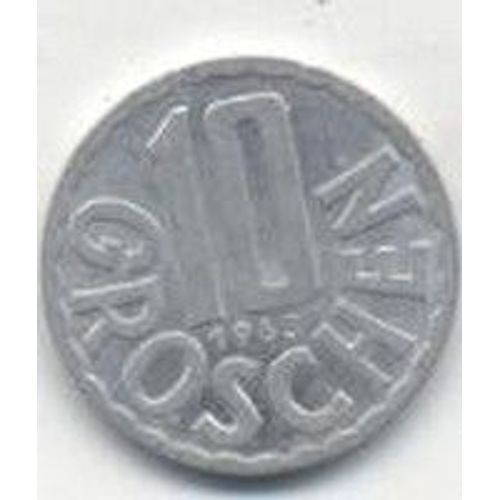 Autriche 10 Groschen 1963