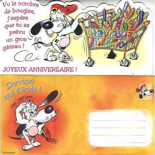 Joyeux Anniversaire Carte Postale Enveloppe Rakuten