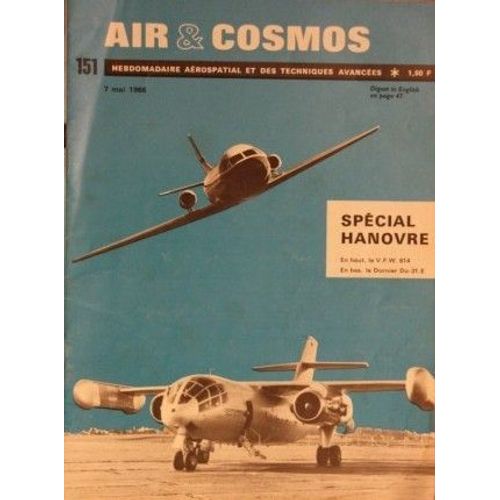 Air Et Cosmos  N° 151 : Spécial Hanovre