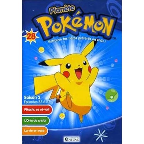 Dvd Planète Pokèmon Volume 28 Saison 2 La Ligue Indigo Épisodes 85 86 87