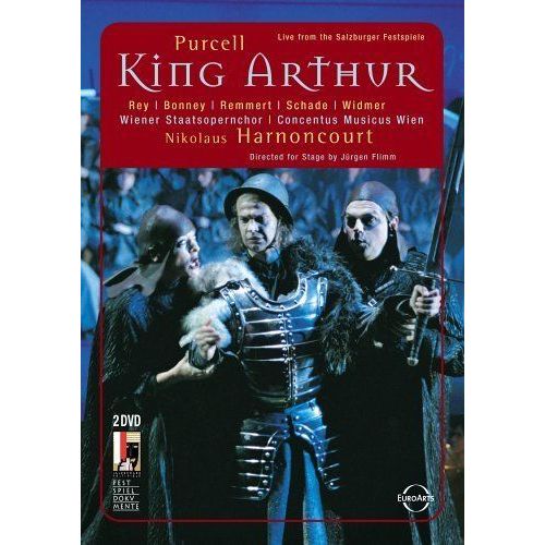 Purcell - King Arthur / Bonney, Schade, Rey, Widmer, Remmert, Maertens, Konig, Henkel, Bantzer, Renner, Rohrer, Harnoncourt, Salzburg Opera