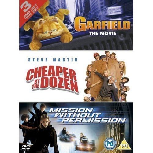 Garfield - The Movie / Cheaper By The Dozen / Mission Without Permission