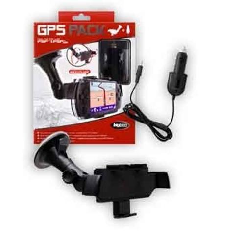 Support Voiture Pour Psp Et Psp Slim Avec Un Chargeur Allume Cigare Permettant D'utiliser Le Gps Go Explore