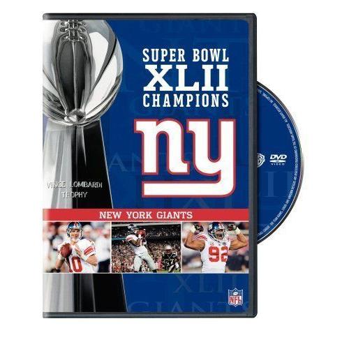 NFL New York Giants Super Bowl XLVI Champions DVD