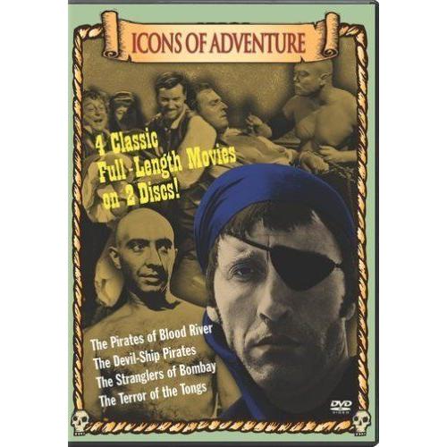 Icons Of Adventure Collection (The Pirates Of Blood River / The Devil-Ship Pirates / The Stranglers Of Bombay / The Terror Of The Tongs)