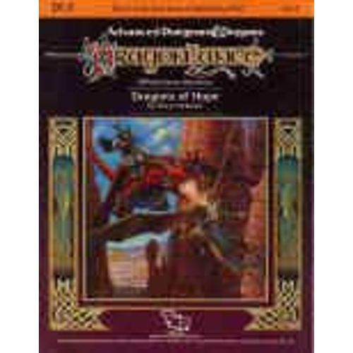 Ad & D Dragonlance Dragons Of Hope - Scénario Dl3 - Lancedragon