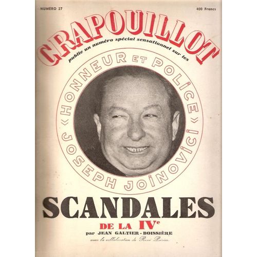 Crapouillot Hors-Série N° 27 : Scandales De La Iv