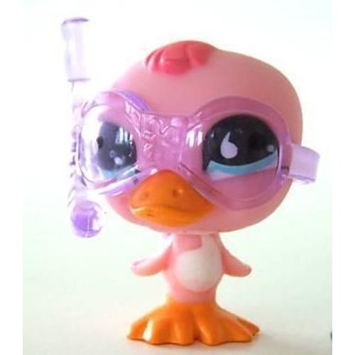 Littlest Petshop N° 825 - Canard Rose Tuba
